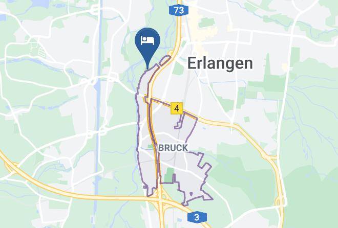 Erlangen - Gaste U Boardinghaus Klara Birnbaum Maps