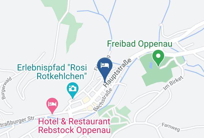 Ortenaukreis - Gaste Zimmer Zur Krone Maps