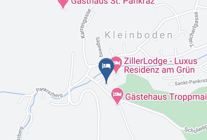 Schwaz - Gastehaus Abendstein Maps