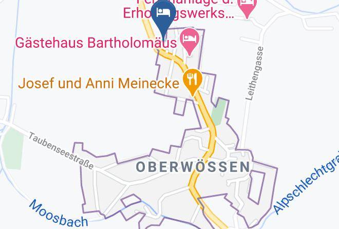 Traunstein - Gastehaus Aberger Maps