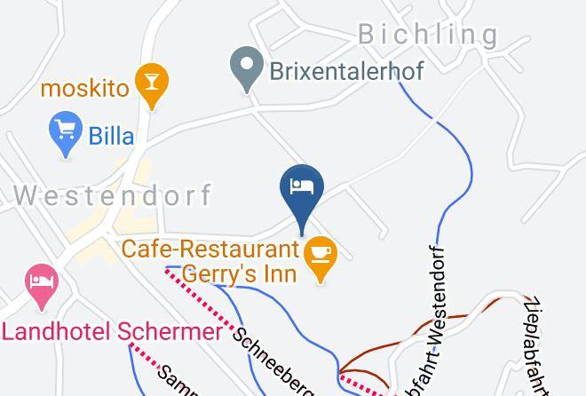 Kitzbuhel - Gastehaus Ager Maps