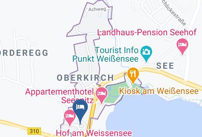 Ostallgau - Gastehaus Ahorn Maps