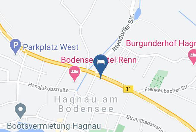 Bodenseekreis - Gastehaus Ainser Maps