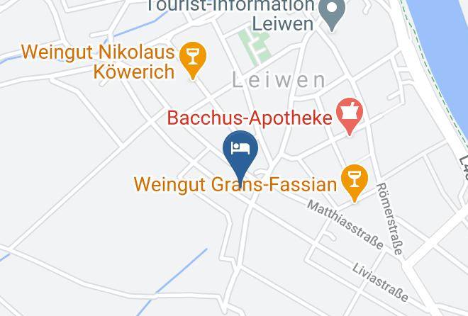Trier Saarburg - Gastehaus Alexanderhof Maps