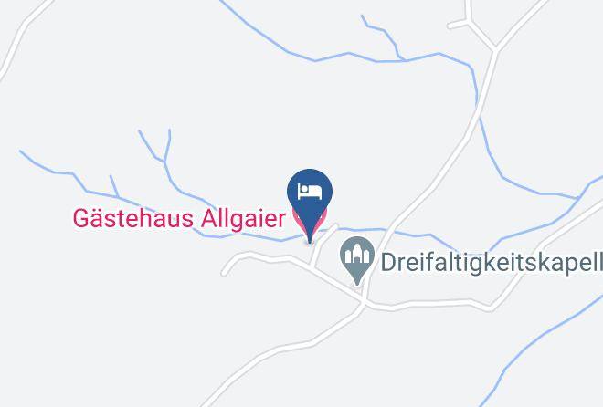Oberallgau - Gastehaus Allgaier Maps