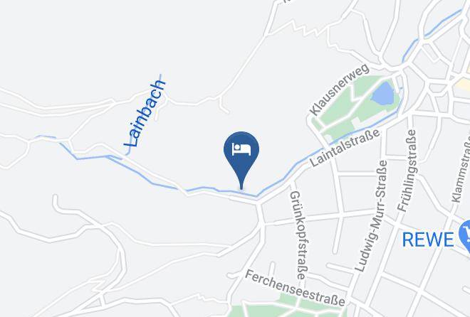 Garmisch Partenkirchen - Gastehaus Alpenglanz Maps