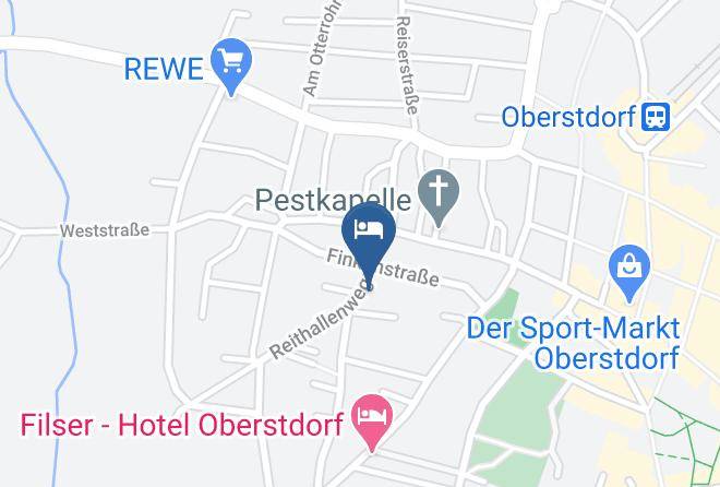 Oberallgau - Gastehaus Alpenhorst Maps