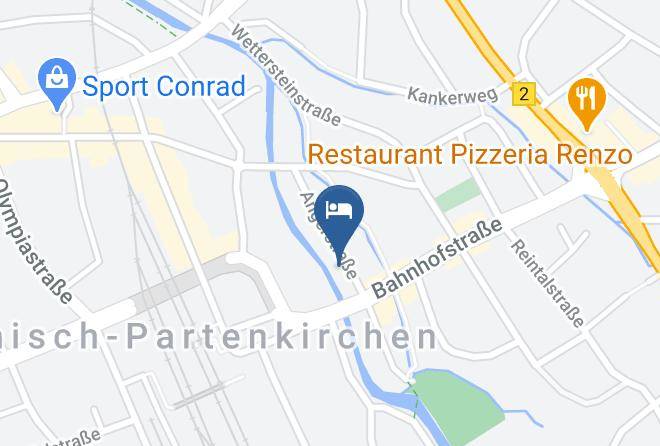 Garmisch Partenkirchen - Gastehaus Alpenkranz Maps