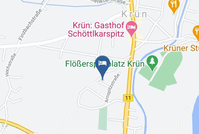 Garmisch Partenkirchen - Gastehaus Alpenparadies Maps