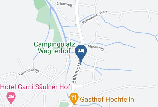 Traunstein - Gastehaus Alpin Maps