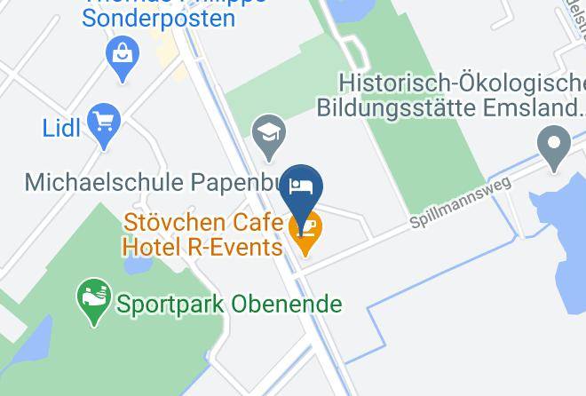 Emsland - Gastehaus Alt Papenburg Maps