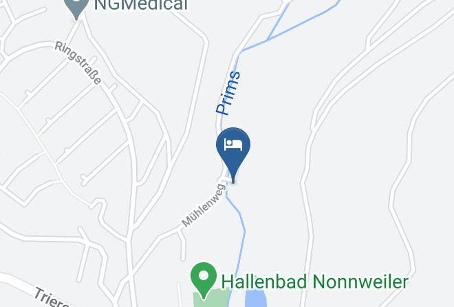 Sankt Wendel - Gastehaus Alte Muhle Maps