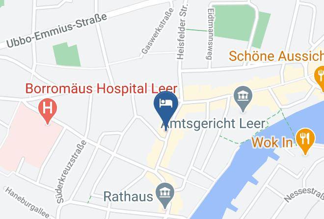 Leer - Gastehaus Altstadttraum Maps