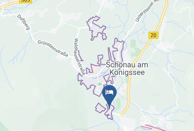 Berchtesgadener Land - Gastehaus Am Alpenpark Maps