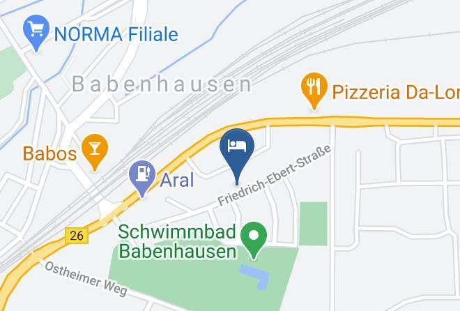 Darmstadt Dieburg - Gastehaus Am Bahnhof Maps