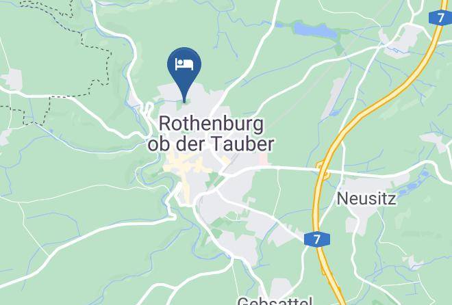 Ansbach - Gastehaus Am Heckenacker Maps