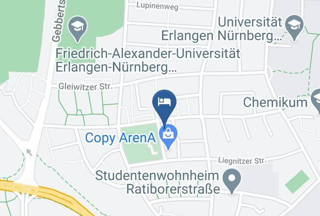 Erlangen - Gastehaus Am Heuss Platz Maps