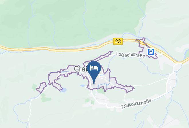 Garmisch Partenkirchen - Gastehaus Am Kurpark Grainau Maps