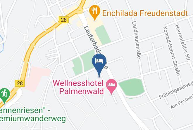 Freudenstadt - Gastehaus Am Park Maps