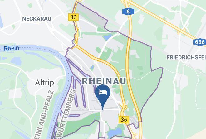 Mannheim - Gastehaus Am Riedweg Maps