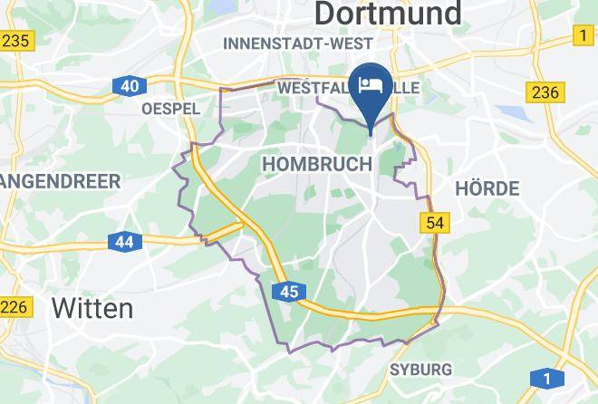Dortmund - Gastehaus Am Rombergpark In Dortmund Maps