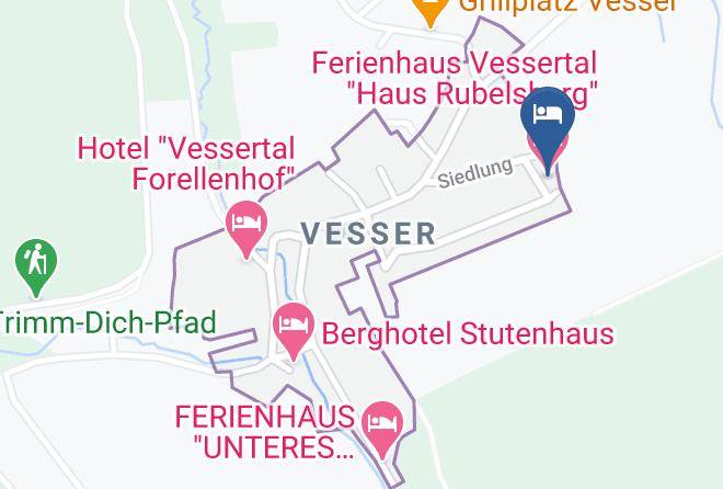 Suhl - Gastehaus Am Rubelsberg Maps