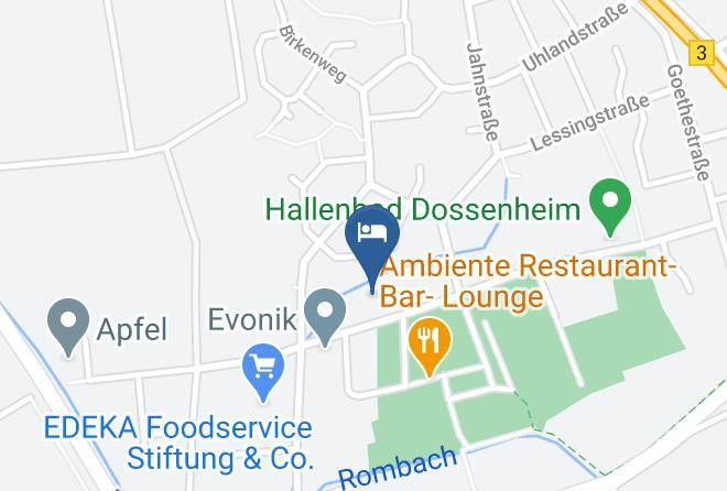 Rhein Neckar Kreis - Gastehaus Am Schlos Schwetzingen Betriebs Gmbh Maps