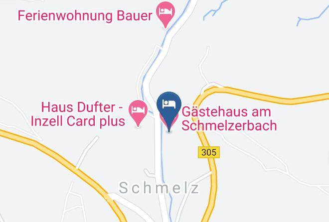 Traunstein - Gastehaus Am Schmelzerbach Maps