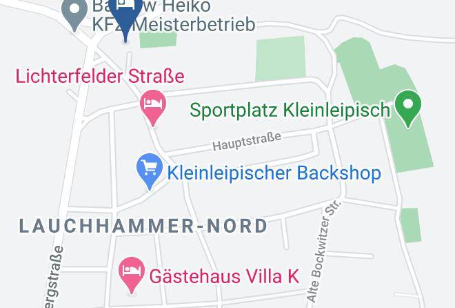 Oberspreewald Lausitz - Gastehaus Am See Maps