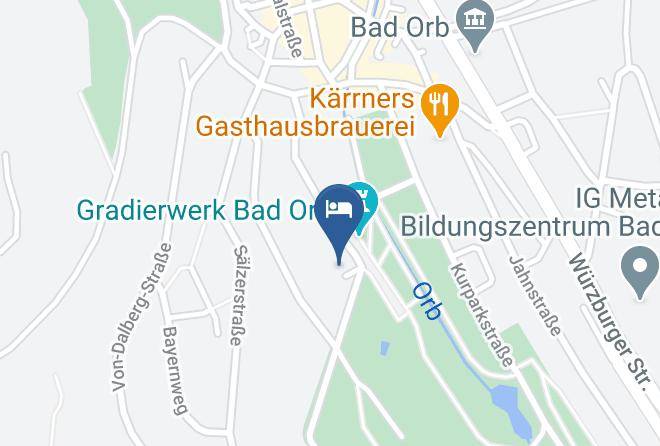 Main Kinzig Kreis - Gastehaus An Der Toskana Therme Maps