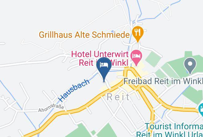 Traunstein - Gastehaus Angerer Maps