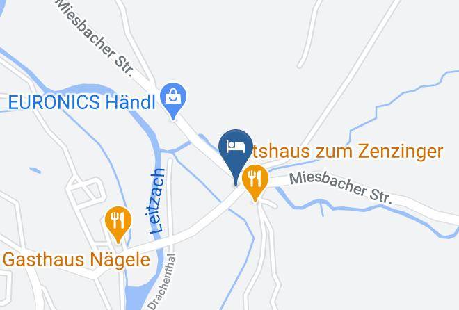 Miesbach - Gastehaus Anian Maps