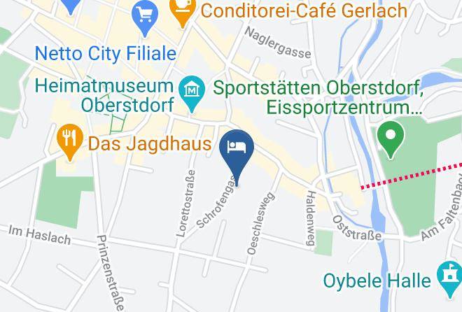 Oberallgau - Gastehaus Anja Maps