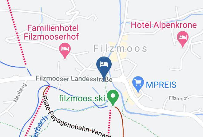 Sankt Johann Im Pongau - Gastehaus Anneliese Maps