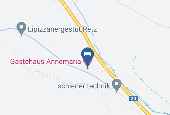 Hollabrunn - Gastehaus Annemaria Maps