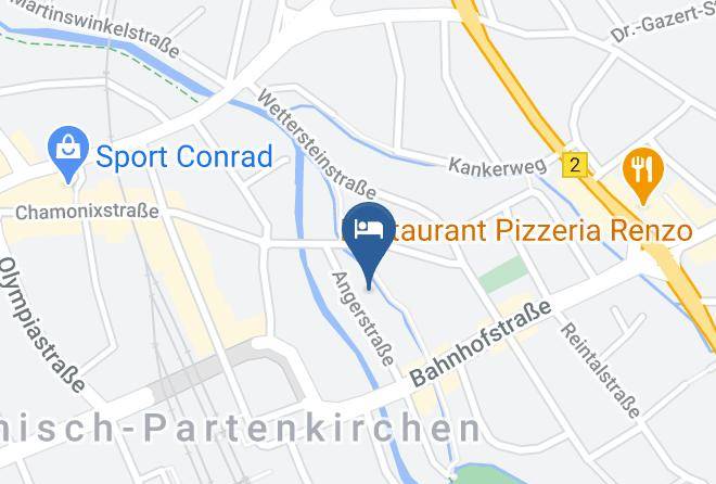 Garmisch Partenkirchen - Gastehaus Arkadia Maps