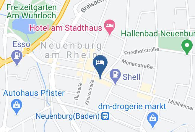 Gastehaus Arnold Map - Baden Wurttemberg - Breisgau Hochschwarzwald