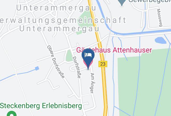 Garmisch Partenkirchen - Gastehaus Attenhauser Maps