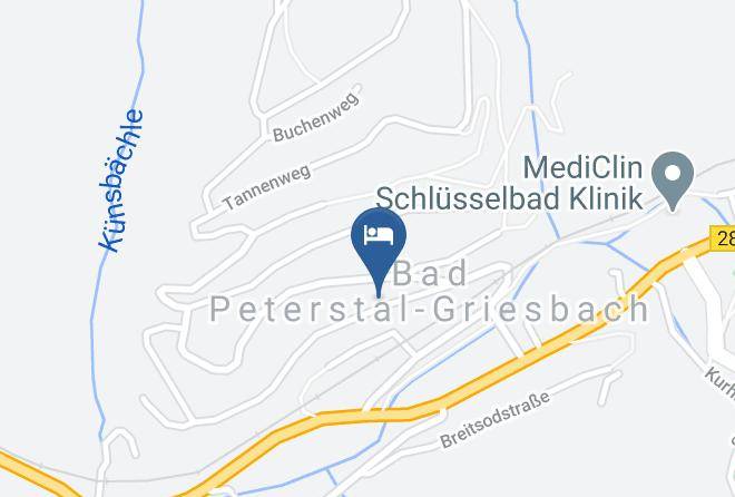 Ortenaukreis - Gastehaus Bachle Maps