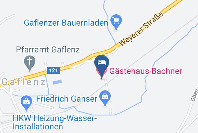 Steyr Land - Gastehaus Bachner Maps