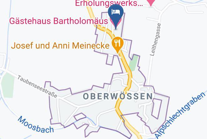 Traunstein - Gastehaus Bartholomaus Maps