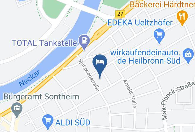 Heilbronn - Gastehaus Bauer Schlafen Auf Dem Weingut Maps