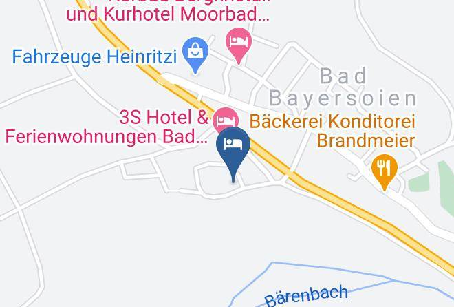 Garmisch Partenkirchen - Gastehaus Beate Niedermeyr Maps