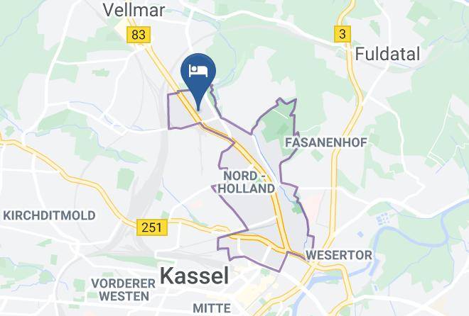 Kassel - Gastehaus Beckerwelt Maps