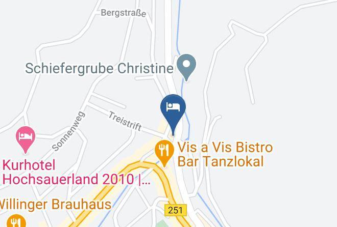 Waldeck Frankenberg - Gastehaus Behle Schaperken Maps