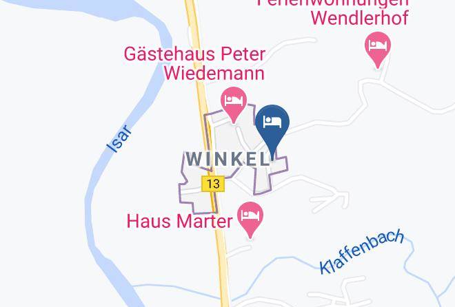 Bad Tolz Wolfratshausen - Gastehaus Bei Lehmanns Maps