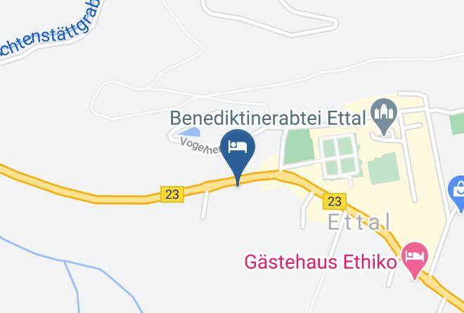 Garmisch Partenkirchen - Gastehaus Berchtold Hankel Maps