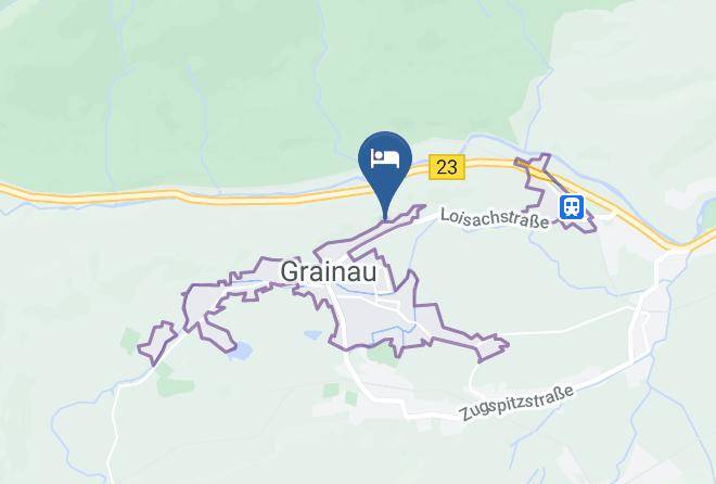 Garmisch Partenkirchen - Gastehaus Bergfried Maps