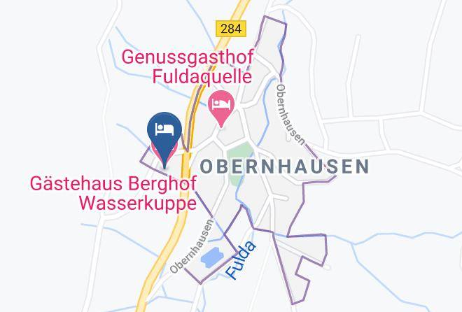 Fulda - Gastehaus Berghof Wasserkuppe Maps