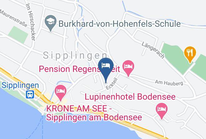 Bodenseekreis - Gastehaus Bettina Maps